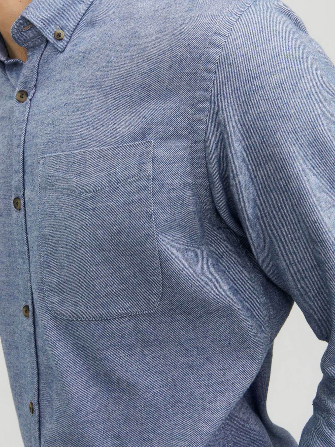 Сорочка повсякденна JACK & JONES модель 12235974_Faded Denim Фото