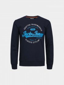 Свитшот JACK & JONES модель 12236177_Navy Blazer Фото