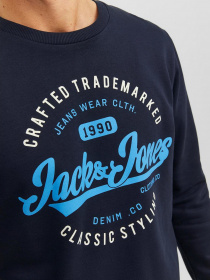 Свитшот JACK & JONES модель 12236177_Navy Blazer Фото