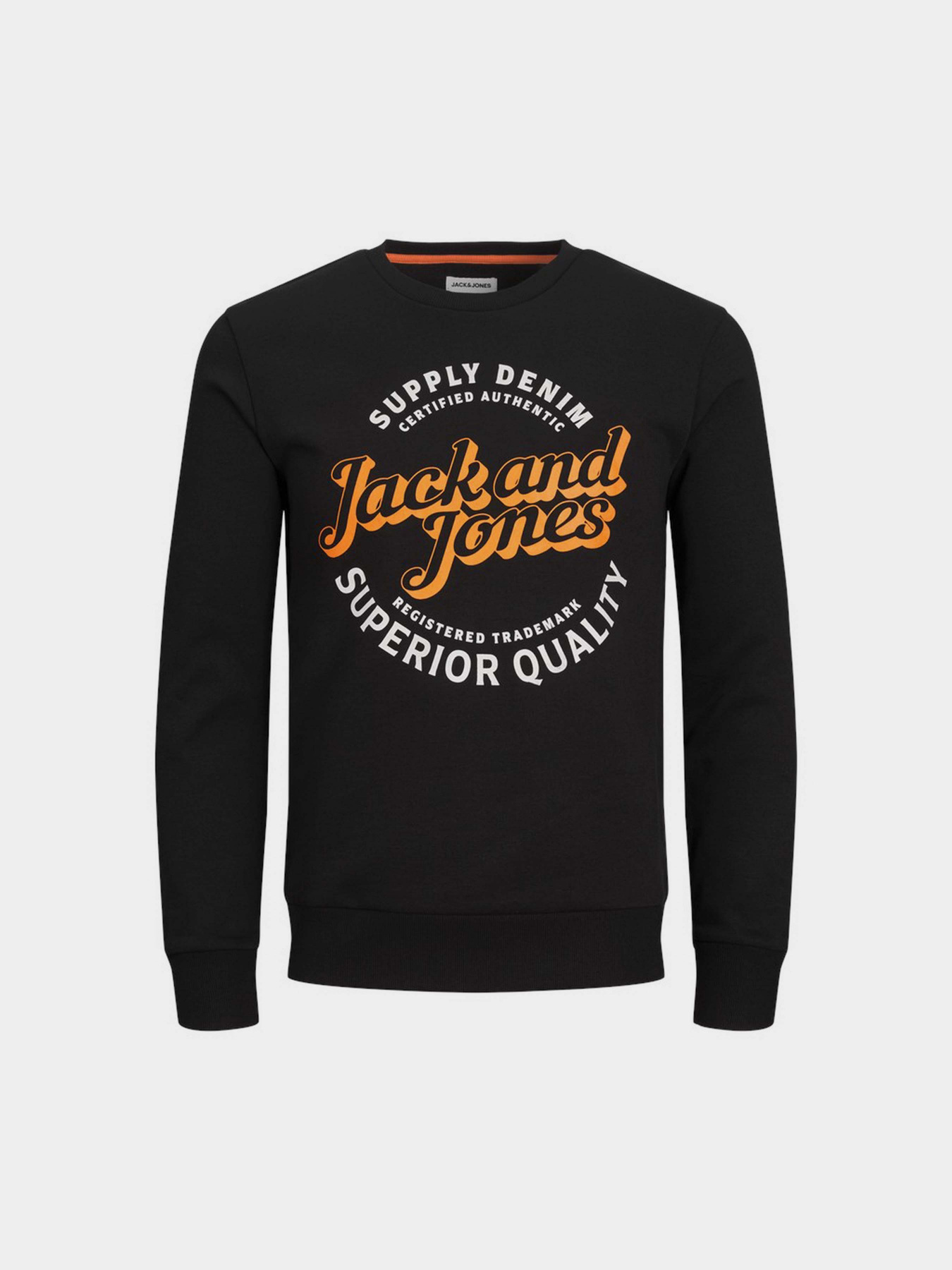 Свитшот JACK & JONES модель 12236177_Black Фото