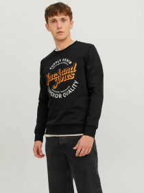 Свитшот JACK & JONES модель 12236177_Black Фото