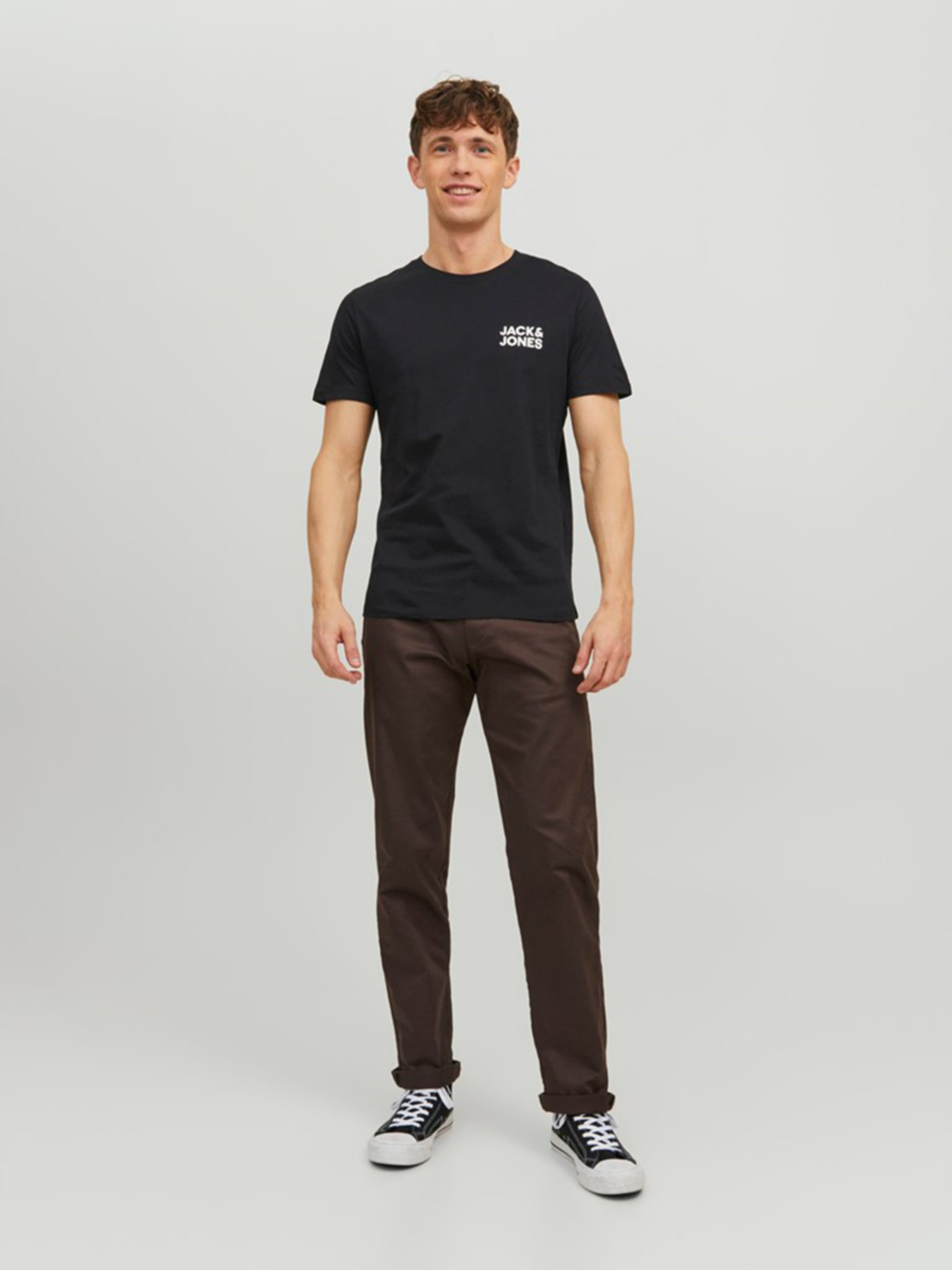 Футболка JACK & JONES модель 12151955_Black Фото
