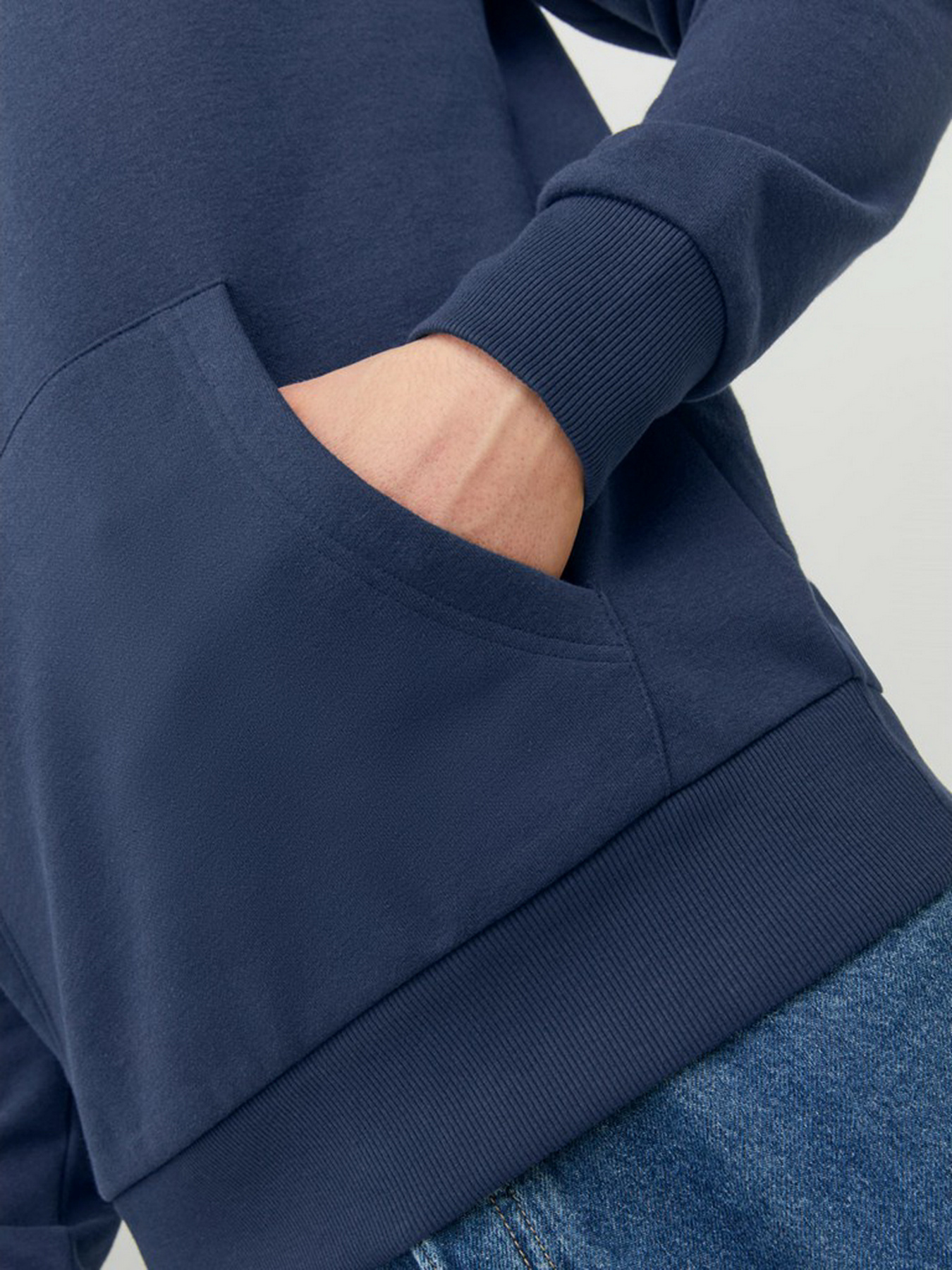 Худи JACK & JONES модель 12236513_Navy Blazer Худи JACK & JONES модель 12236513_Navy Blazer Фото