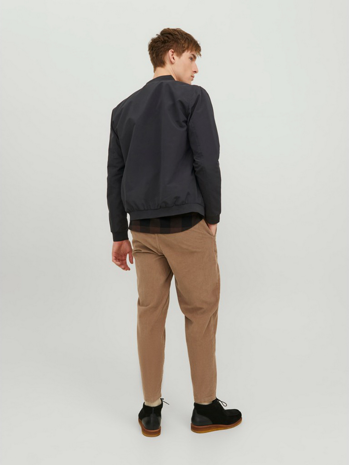 Бомбер JACK & JONES модель 12237749_Black Фото