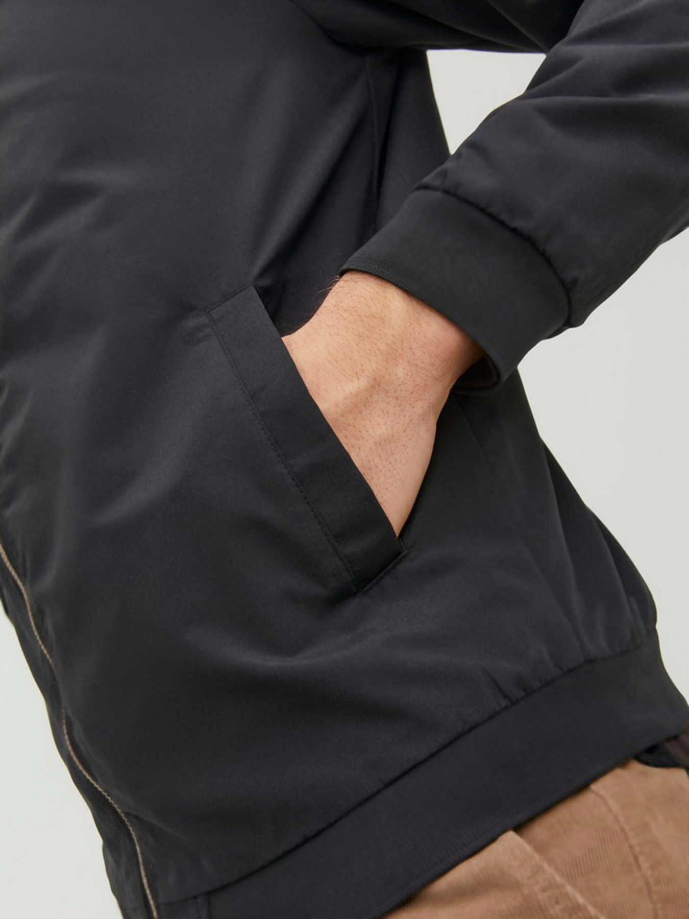 Бомбер JACK & JONES модель 12237749_Black Фото