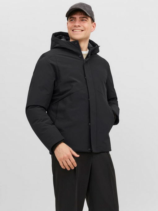 Зимняя куртка JACK & JONES модель 12238720_Black Фото