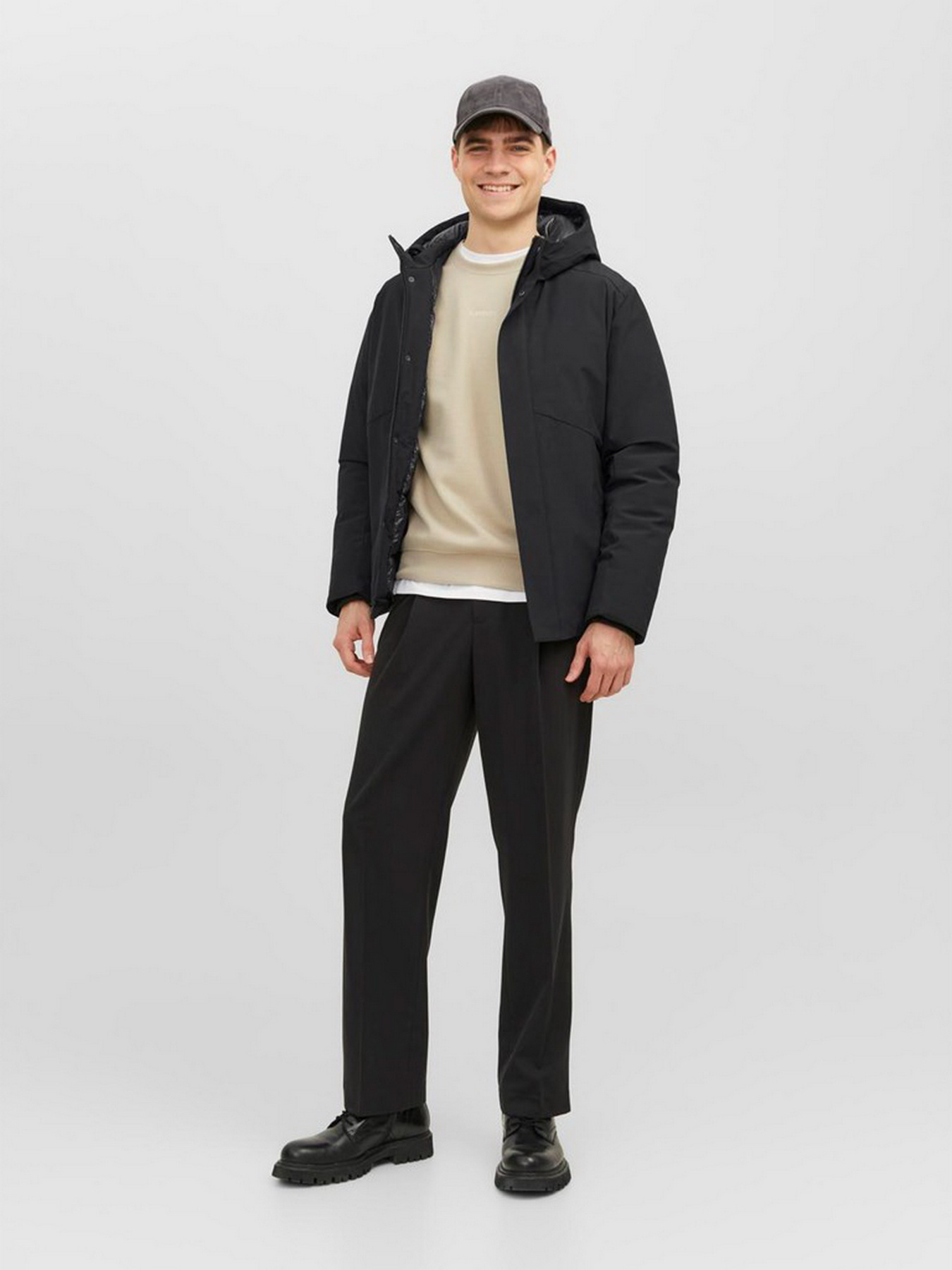 Зимова куртка JACK & JONES модель 12238720_Black Фото
