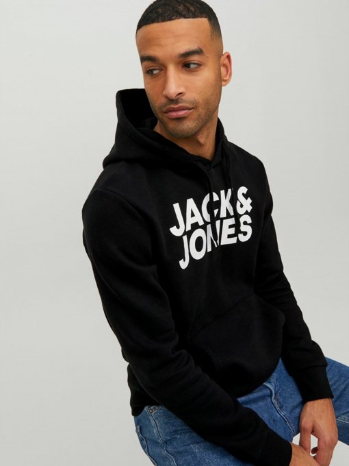 Худи JACK & JONES модель 12152840_Black Фото