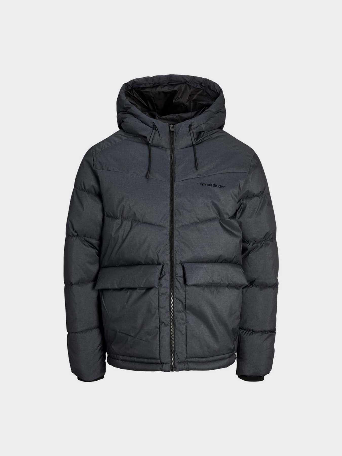 Зимова куртка JACK & JONES модель 12238849_Dark Grey Melange Фото