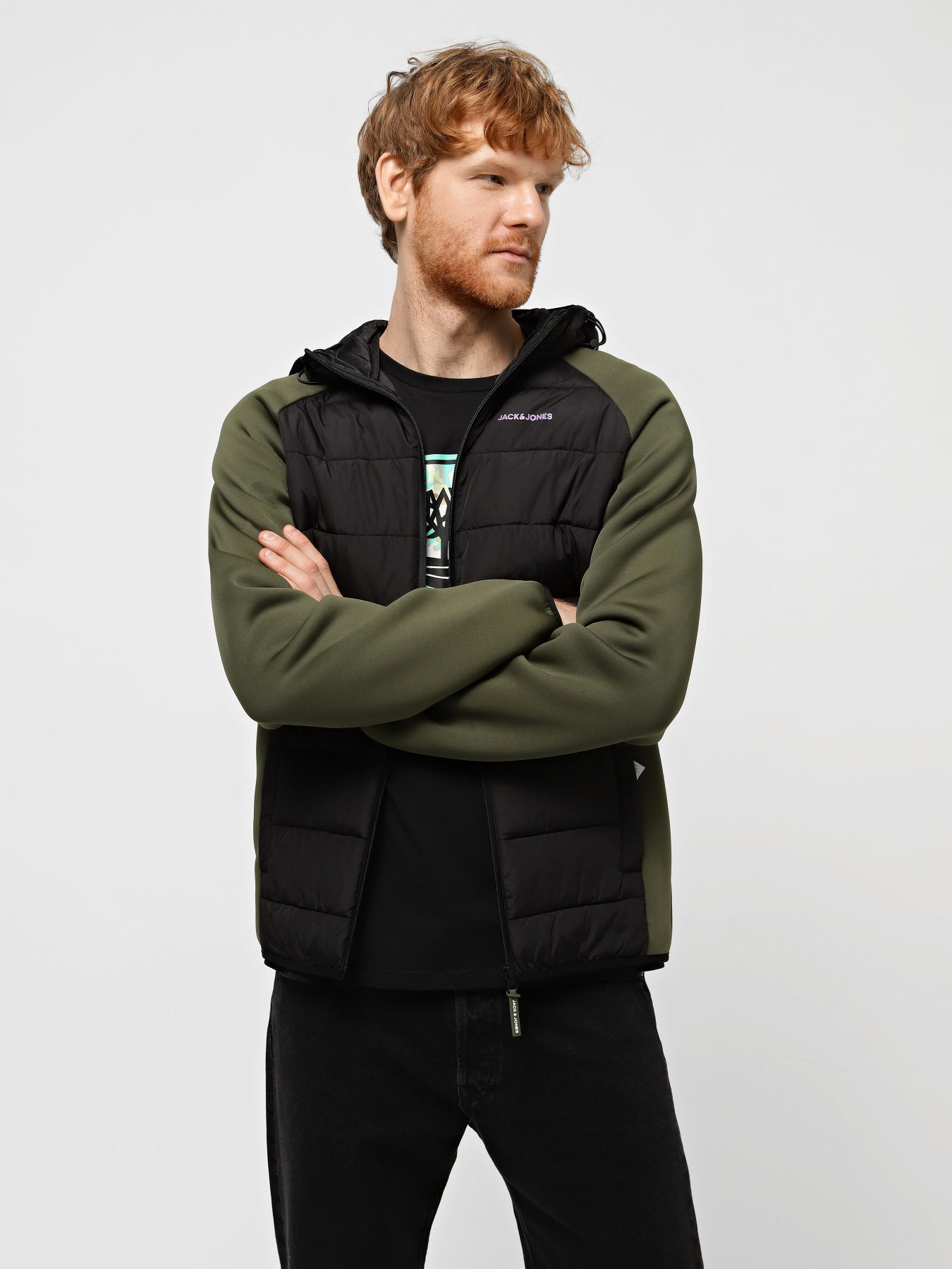 Вітровка JACK & JONES модель 12241622_Black Фото