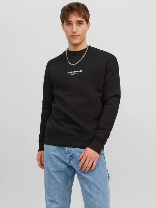 Світшот JACK & JONES модель 12241694_Black Фото