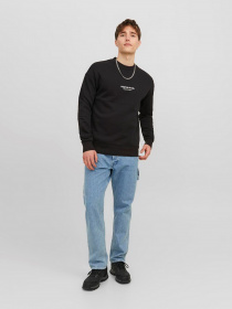 Свитшот JACK & JONES модель 12241694_Black Свитшот JACK & JONES модель 12241694_Black Фото