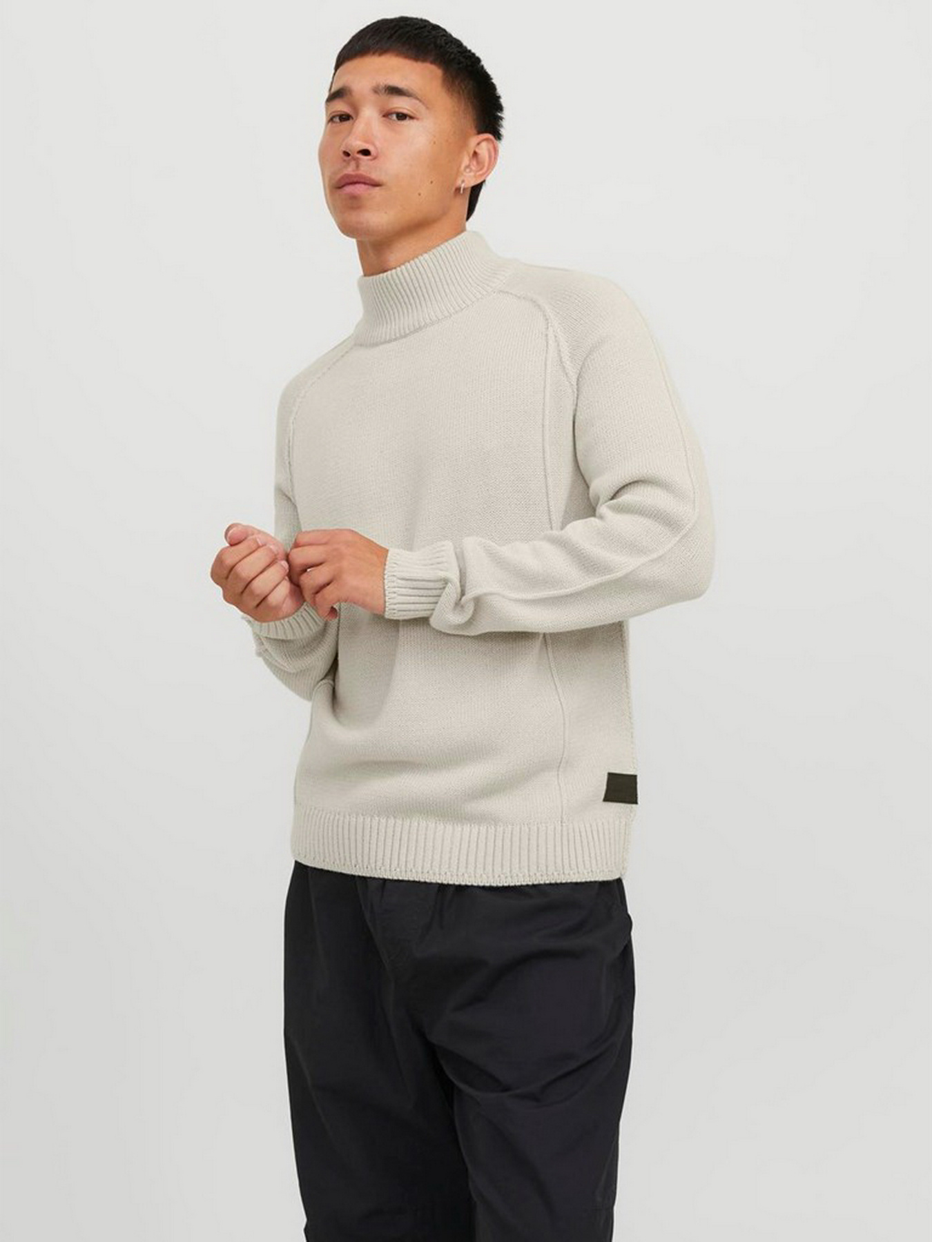 Водолазка JACK & JONES модель 12242425_Moonbeam Фото