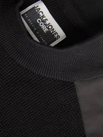 Джемпер JACK & JONES модель 12242741_Black Фото