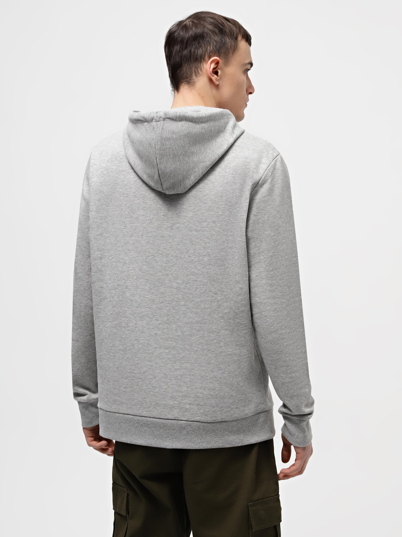 Худі JACK & JONES модель 12243927_Light Grey Melange Фото