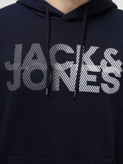 Худі JACK & JONES модель 12243927_Navy Blazer — фото 4 - INTERTOP