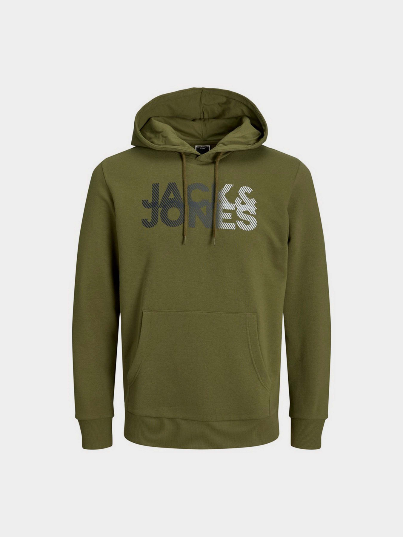 Худи JACK & JONES модель 12243927_Olive Branch Фото