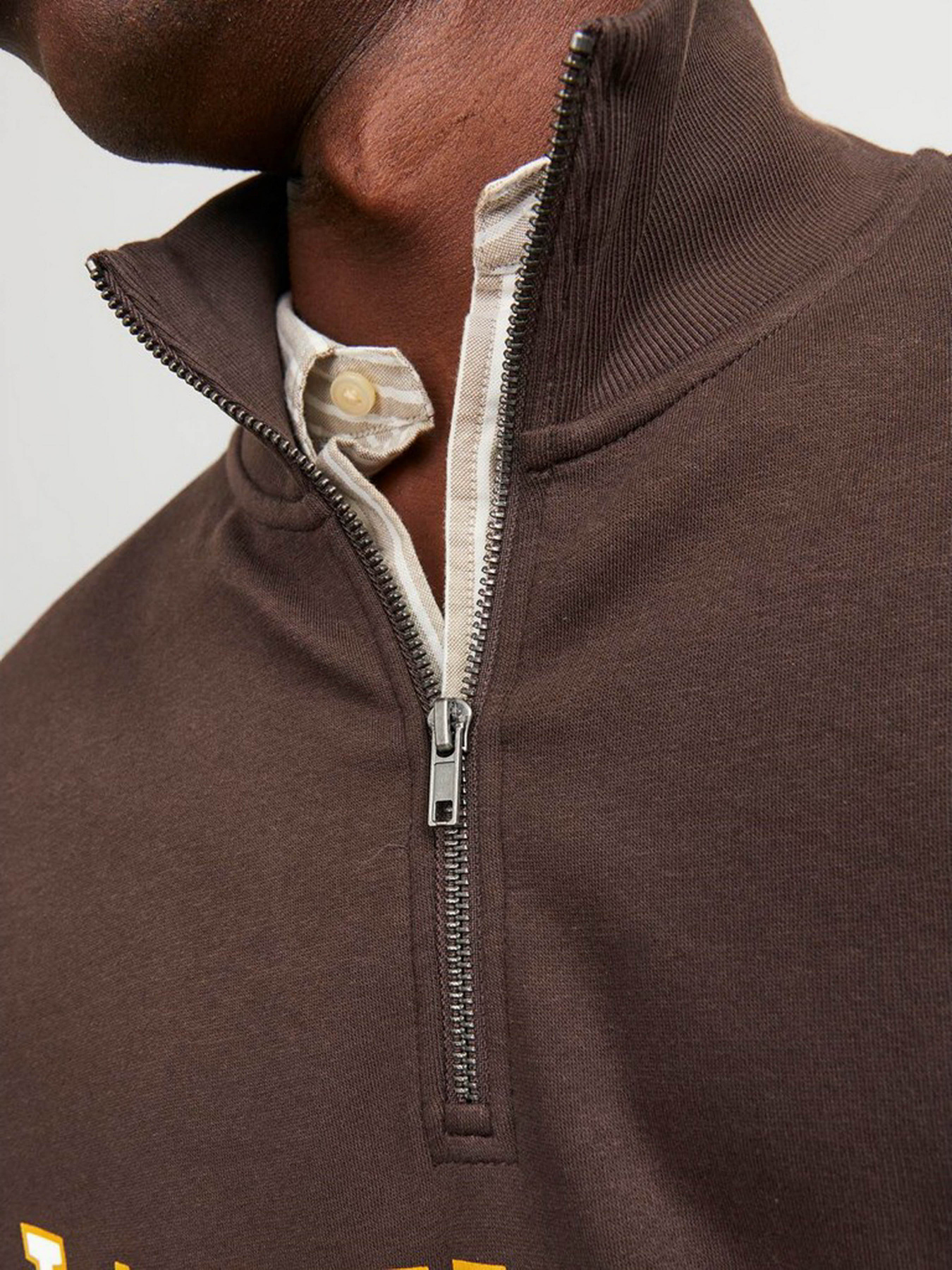 Кофта JACK & JONES модель 12257392_Seal Brown Фото