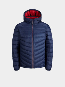 Демісезонна куртка JACK & JONES модель 12211785_Navy Blazer CONTRAST ZIP Фото