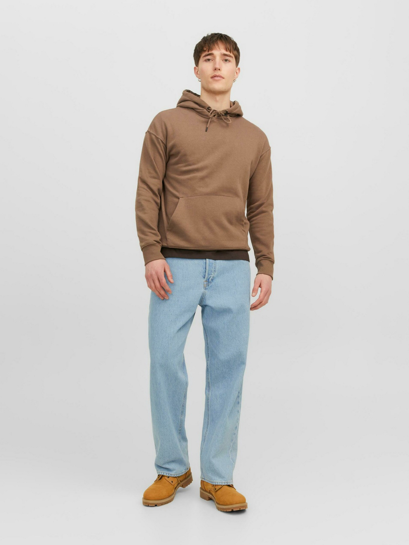 Широкі джинси JACK & JONES модель 12236082_Blue Denim Фото