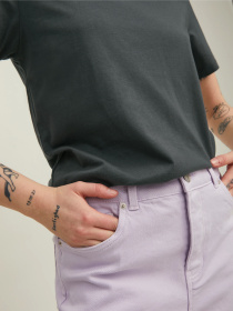 Футболка JACK & JONES модель 12156101_Asphalt SLIM Фото