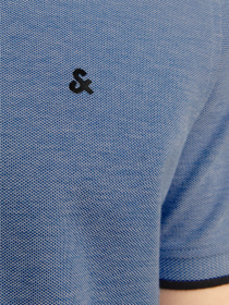 Поло JACK & JONES модель 12199711_Bright Cobalt Поло JACK & JONES модель 12199711_Bright Cobalt Фото