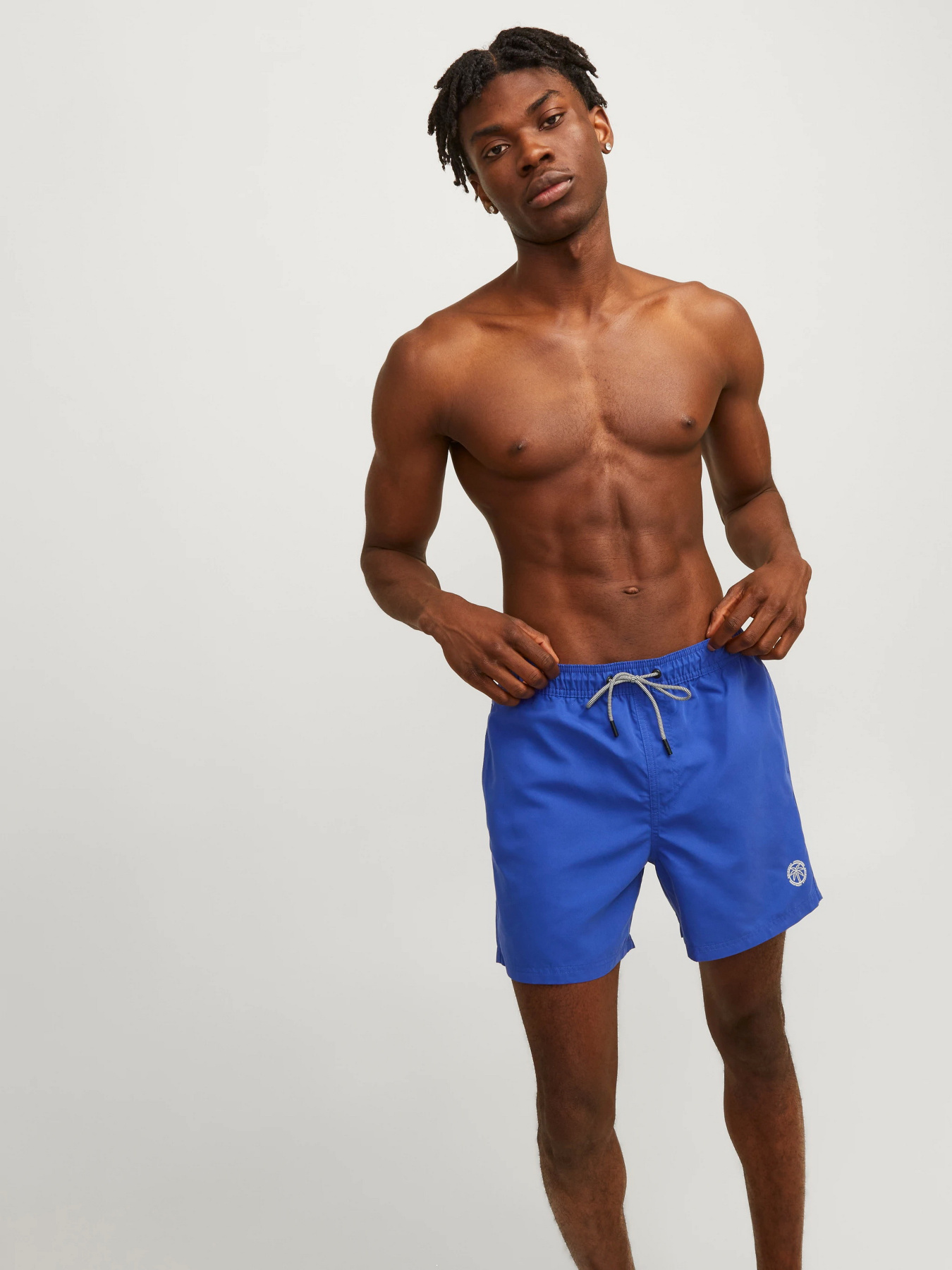 Шорты для плавания JACK & JONES модель 12225961_Bluing SOLID Фото