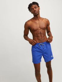 Шорты для плавания JACK & JONES модель 12225961_Bluing SOLID Фото