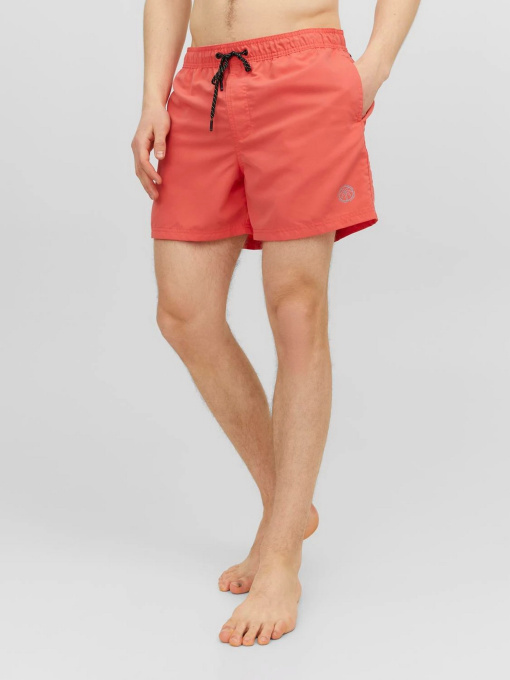 Шорти для плавання JACK & JONES модель 12225961_Hot Coral SOLID Фото