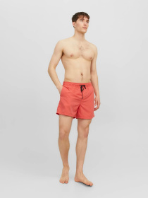 Шорты для плавания JACK & JONES модель 12225961_Hot Coral SOLID Фото