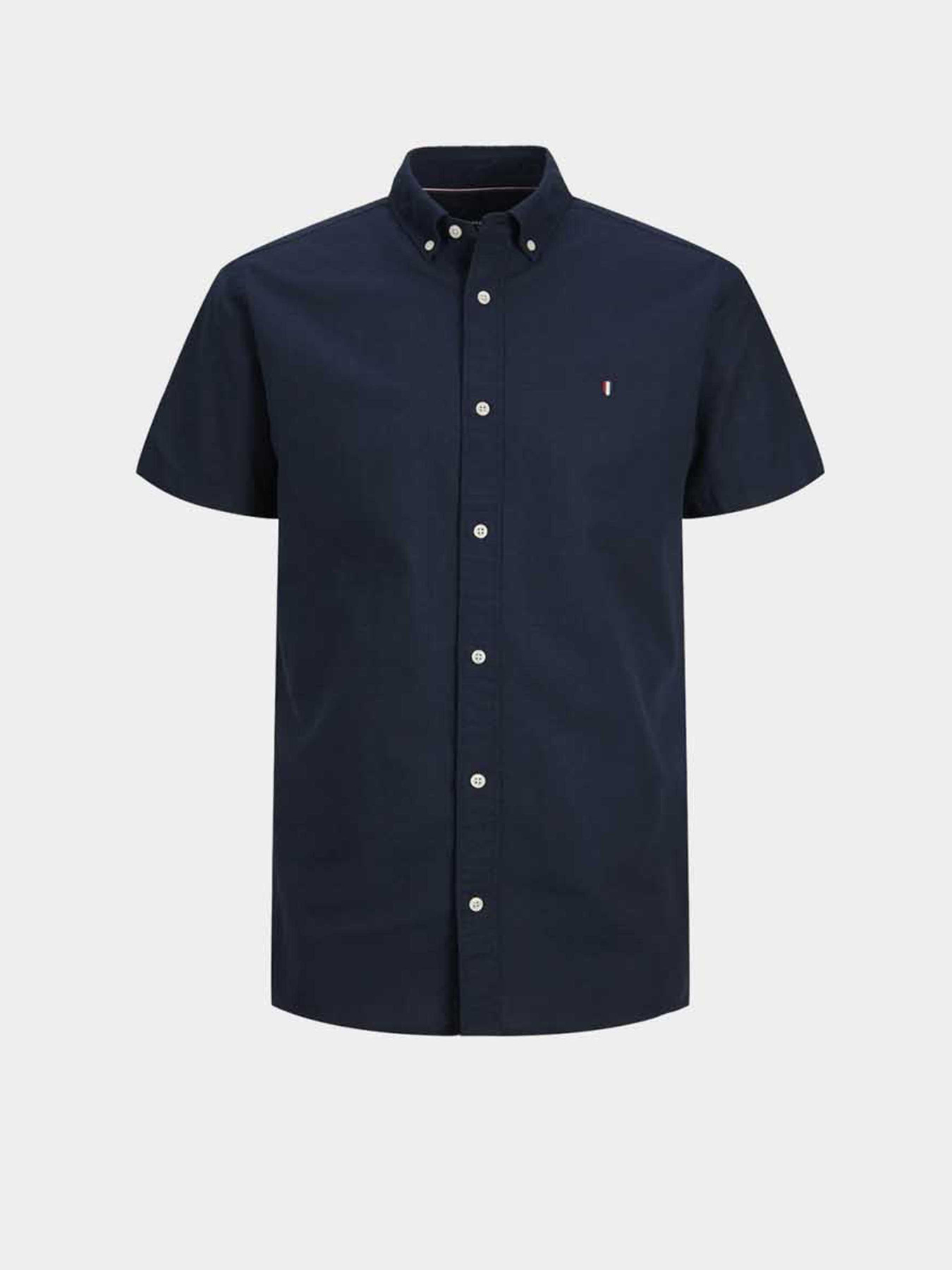 Рубашка JACK & JONES модель 12233118_Navy Blazer SLIM FIT Фото