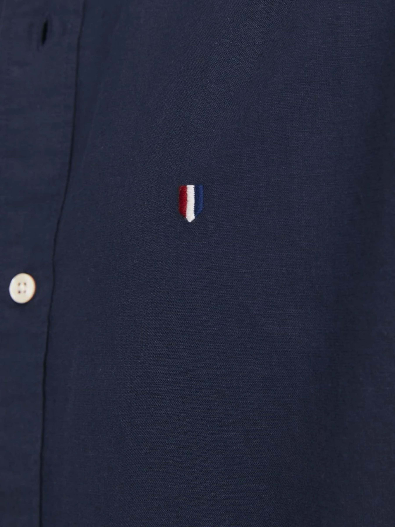 Сорочка повсякденна JACK & JONES модель 12233118_Navy Blazer SLIM FIT Сорочка повсякденна JACK & JONES модель 12233118_Navy Blazer SLIM FIT Фото