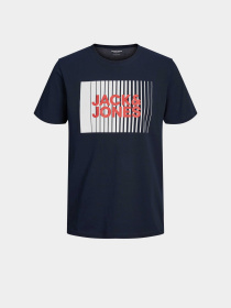 Футболка JACK & JONES модель 12233999_Navy Blazer Фото