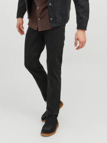 Прямі джинси JACK & JONES модель 12237392_Black Denim Фото