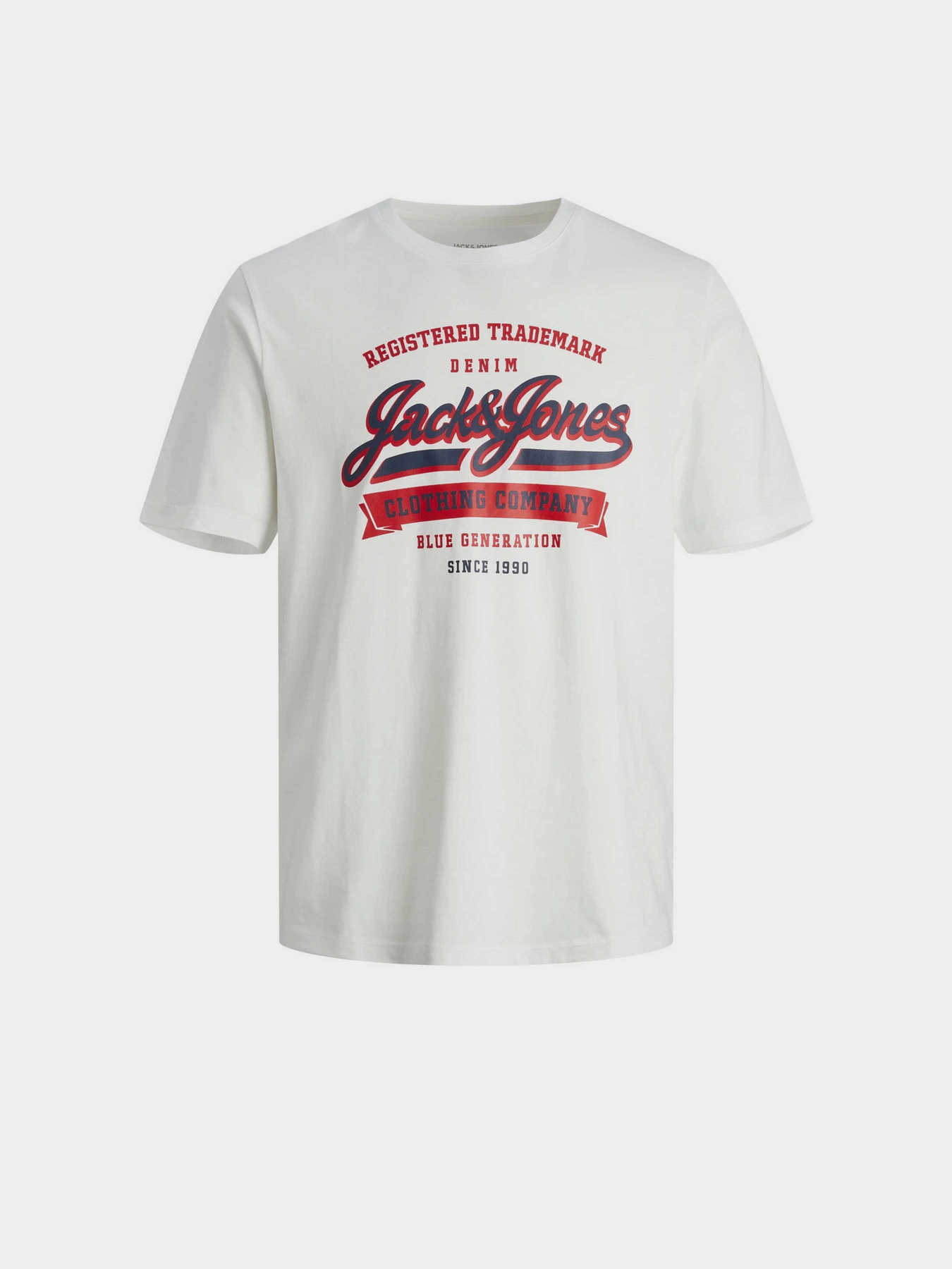 Футболка JACK & JONES модель 12246690_Cloud Dancer Фото