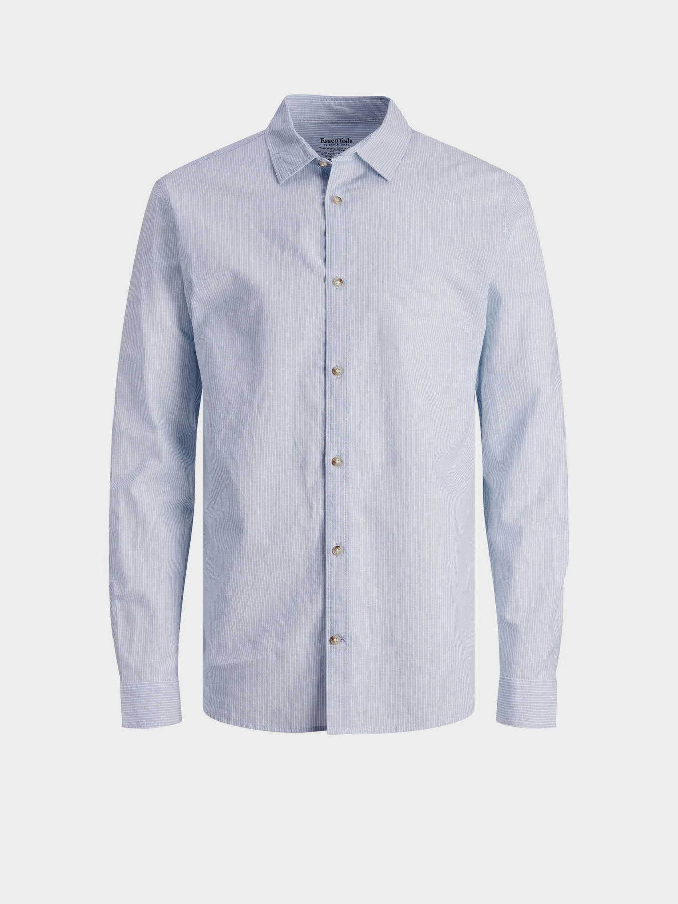 Рубашка JACK & JONES модель 12248384_Cashmere Blue /WHITE Фото