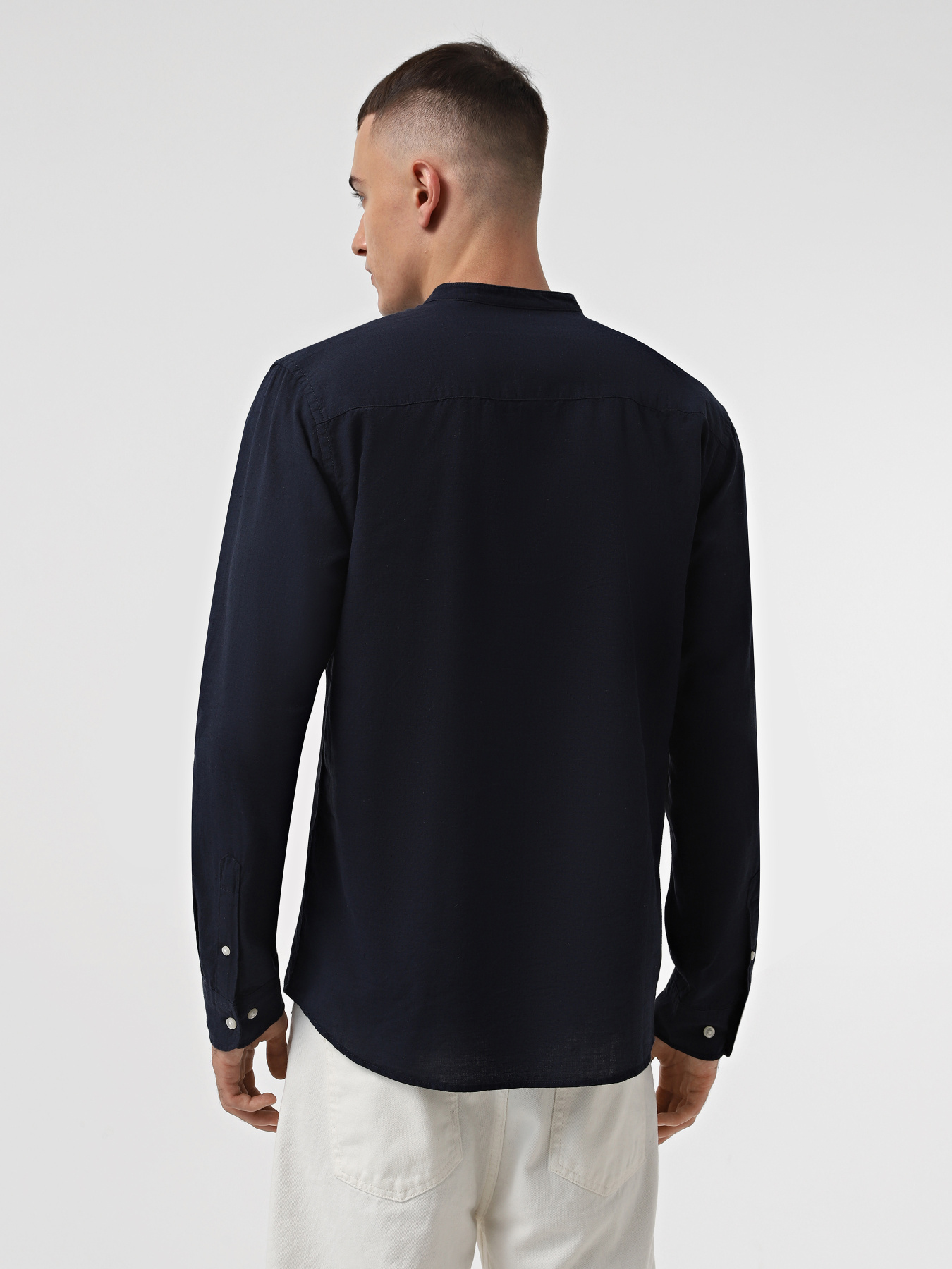 Сорочка класична JACK & JONES модель 12248581_Navy Blazer Сорочка класична JACK & JONES модель 12248581_Navy Blazer Фото