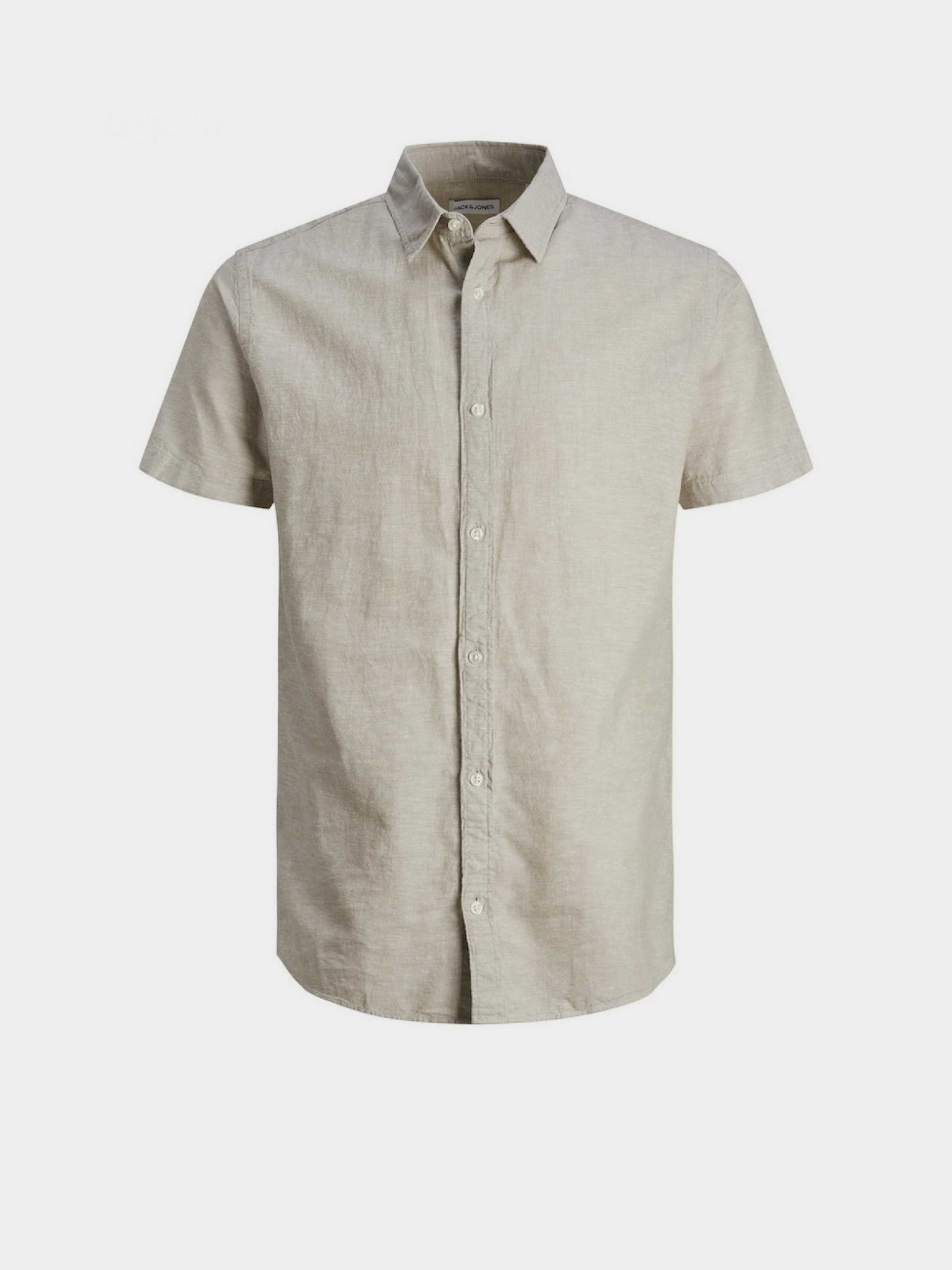 Сорочка повсякденна JACK & JONES модель 12248592_Crockery Сорочка повсякденна JACK & JONES модель 12248592_Crockery Фото