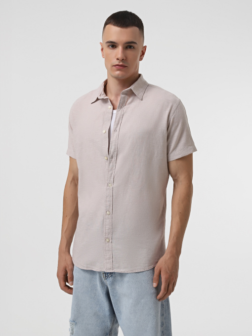 Рубашка повседневная JACK & JONES модель 12248592_Crockery Фото