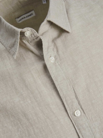 Сорочка повсякденна JACK & JONES модель 12248592_Crockery Сорочка повсякденна JACK & JONES модель 12248592_Crockery Фото