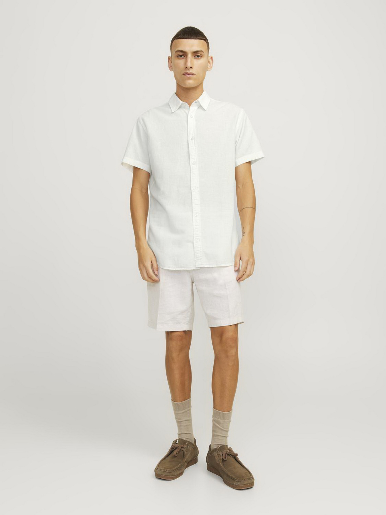 Сорочка JACK & JONES модель 12248592_White Фото