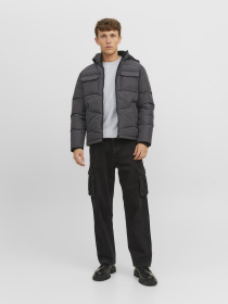 Свитшот JACK & JONES модель 12249341_Light Grey Melange Фото