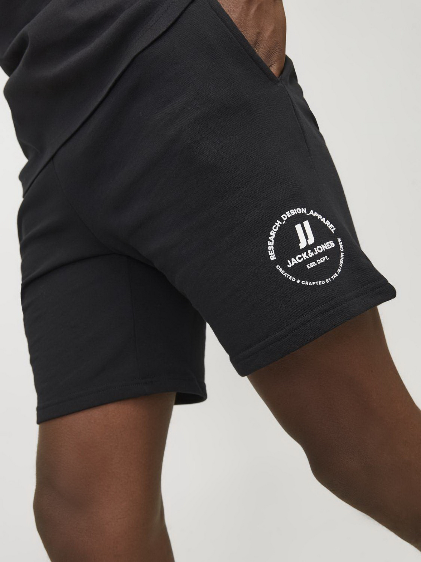 Повседневные шорты JACK & JONES модель 12249922_Black Фото