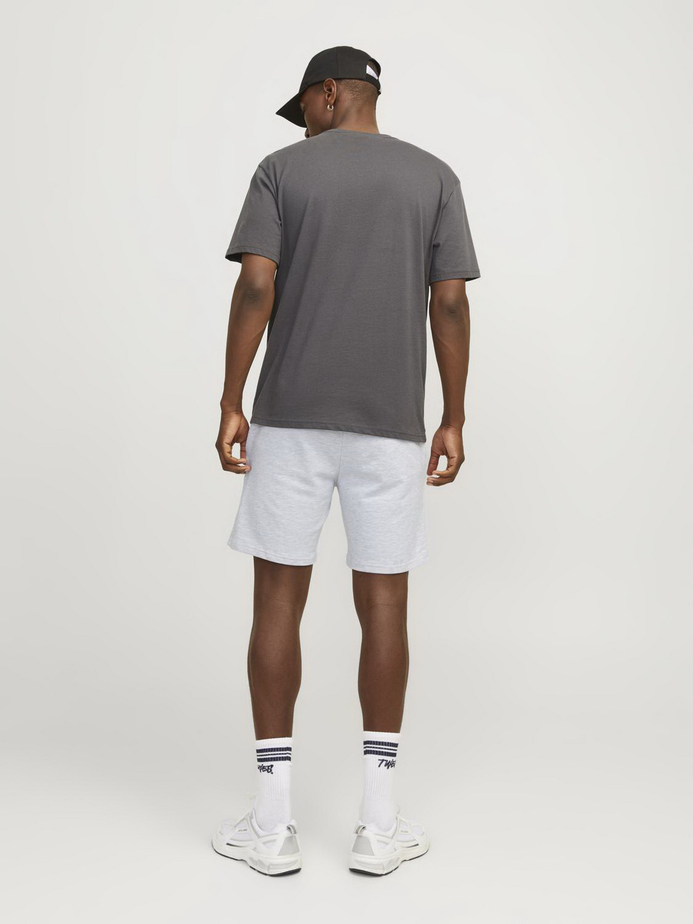 Шорты JACK & JONES модель 12249922_White Melange Фото