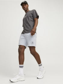 Шорты JACK & JONES модель 12249922_White Melange Фото