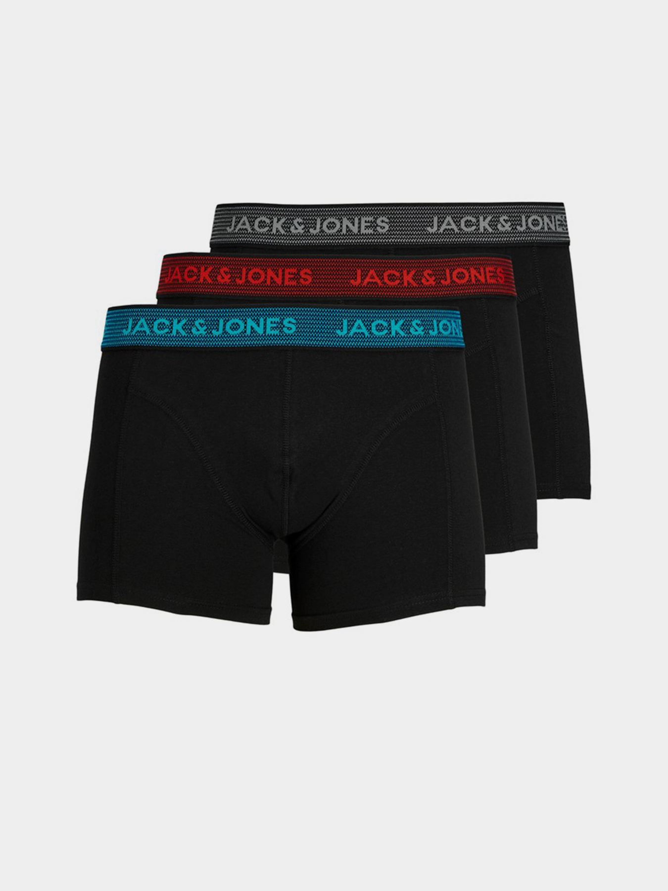 Набір трусів JACK & JONES модель 12127816_Asphalt Фото