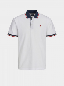 Поло JACK & JONES модель 12169064_Cloud Dancer Фото