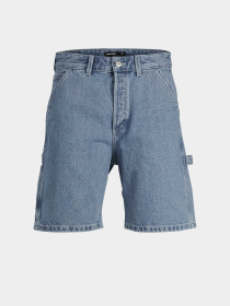 Джинсовые шорты JACK & JONES модель 12252719_Blue Denim Фото