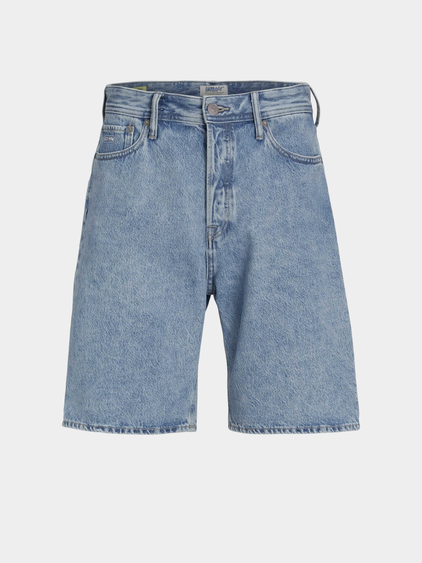 Джинсовые шорты JACK & JONES модель 12252743_Blue Denim Фото