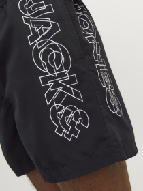 Шорти для плавання JACK & JONES модель 12253118_Black Фото